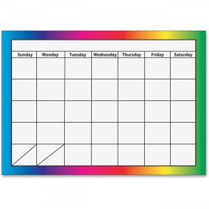 Ashley 10096 1-month Dry Erase Magnetic Calendar