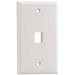 Panduit NK1FNWH 1 Socket Netkey Faceplate