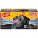 Glad 70359 Dual Defense Drawstring Large Trash Bags