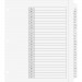 Avery 11166 Extra Wide A-Z Tabs Ready Index Dividers