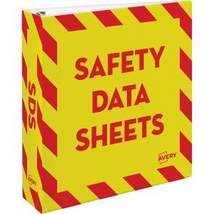 Avery 18951 Safety Data Sheets Binder