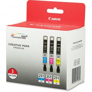 Canon CLI251XLCMY 3 Ink Pack
