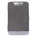 Universal UNV40319 Storage Clipboard w/Pen Compartment, 1/2" Capacity, 8 1/2 x 11, Black