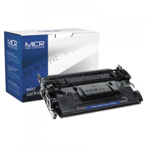 MICR Print Solutions MCR87AM Compatible 87AM MICR Toner, 9000 Page-Yield, Black