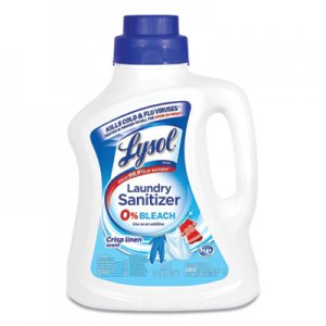 LYSOL Brand RAC95872EA Laundry Sanitizer, Liquid, Crisp Linen, 90 oz