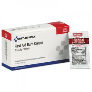 First Aid Only FAOG343 24 Unit ANSI Class A+ Refill, Burn Cream, 25/Box