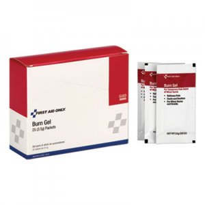 First Aid Only FAOG469 Burn Gel, 1/8 oz Packs, 25/Box