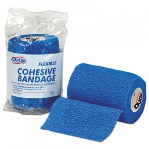 First Aid Only FAO5933 First-Aid Refill Flexible Cohesive Bandage Wrap, 3" x 5 yd, Blue