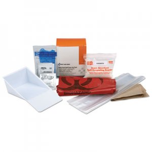 First Aid Only FAO21760 BBP Spill Cleanup Kit, 3.625" x 4.312" x 2.25"