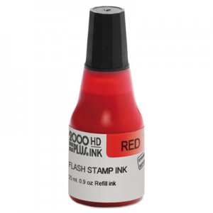 COSCO 2000PLUS COS033958 Pre-Ink High Definition Refill Ink, Red, 0.9 oz. Bottle
