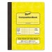 Pacon PACMMK37163 Composition Book, 7 1/2" x 9 1/4", Subject, 100 Sheets, Yellow