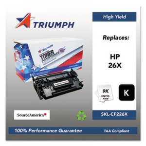 Triumph SKLCF226X 751000NSH1588 Remanufactured CF226X (26X) High-Yield Toner, Black