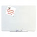 MasterVision BVCGL070101 Magnetic Glass Dry Erase Board, Opaque White, 36 x 24