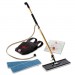 3M MMM55433 Easy Shine Applicator Kit w/Backpack, 18" Pad, 43" - 63" Handle, Gold/Black