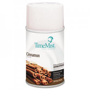 TimeMist TMS1042746 Metered Aerosol Fragrance Dispenser Refills, Cinnamon, 6.6oz, 12/Carton