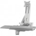 Amer AMR1AWS Sit-Stand Combo Workstation Wall Mount System