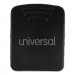 Universal UNV21270 Fabric Panel Wall Clips, 25 Sheets, Black, 20/Pack