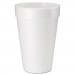 Dart DCC16J165 Drink Foam Cups, 16 oz, White, 20/Bag, 25 Bags/Carton