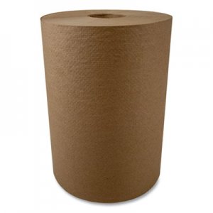 Morcon Tissue MORR106 10 Inch Roll Towels, 1-Ply, 10" x 800 ft, Kraft, 6 Rolls/Carton