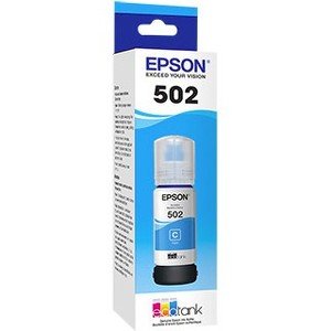 Epson T502220-S Cyan Ink Bottle