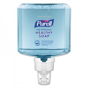 PURELL GOJ778502 Healthcare HEALTHY SOAP High Performance Foam ES8 Refill, Fragrance-Free, 1,200 mL, 2/Carton
