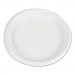 Boardwalk BWKPLTHIPS9WH Hi-Impact Plastic Dinnerware, Plate, 9" Diameter, White, 500/Carton