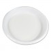 Boardwalk BWKPLHIPS10WH Hi-Impact Plastic Dinnerware, Plate, 10" Diameter, White, 500/Carton