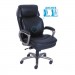 SertaPedic SRJ48965 Cosset High-Back Executive Chair, Supports up to 275 lbs., Black Seat/Black Back, Slate Base
