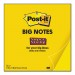 Post-it Notes Super Sticky MMMBN11 Big Notes, 11 x 11, Yellow, 30 Sheets