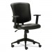 Alera ALETE4819 Everyday Task Office Chair, Supports up to 275 lbs., Black Seat/Black Back, Black Base