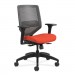 HON HONSVR1ACLC46TK Solve Series ReActiv Back Task Chair, Bittersweet/Charcoal