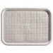 Chinet HUH20803CT Savaday Molded Fiber Flat Food Tray, White, 12x16, 200/Carton