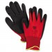 North Safety NSPNF118M NorthFlex Red Foamed PVC Palm Coated Gloves, Medium, Dozen