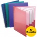 Oxford 5740404BD Wire Binding 8-Pocket Folders