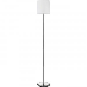 Lorell 99967 Linen Shade 10-watt LED Floor Lamp