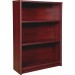 Lorell PBK3448MY Prominence Mahogany Laminate Bookcase