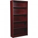 Lorell PBK3469MY Prominence Mahogany Laminate Bookcase