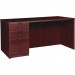 Lorell PD3066LSPMY Prominence Mahogany Laminate Office Suite
