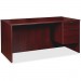 Lorell PD3066QRMY Prominence Mahogany Laminate Office Suite