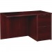 Lorell PR2448RMY Prominence Mahogany Laminate Office Suite