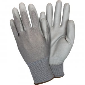 Safety Zone GNPUSMGY Gray Coated Knit Gloves
