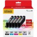 Canon 2091C006 Combo Ink Pack with Glossy Photo Paper (20 Sheets, 5"x5")