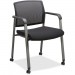 Lorell 30953 Mesh Back Guest Chairs with Casters