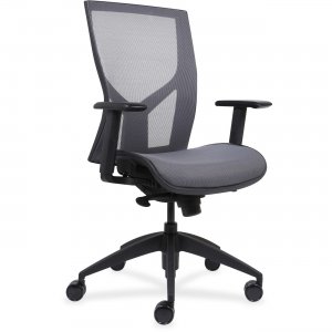 Lorell 83110 High-Back Chair w/Mesh Back & Seat