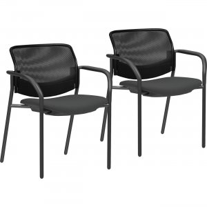 Lorell 83112 Guest Chair w/Mesh Back