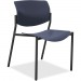 Lorell 83113A204 Stack Chairs w/Molded Plastic Seat & Back