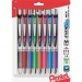 EnerGel BL77BP8M Liquid Steel Tip Gel Pens