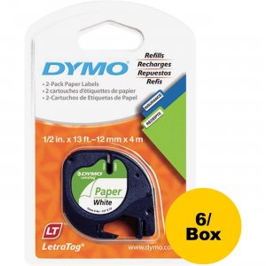 DYMO 10697BX LetraTag Electronic Labelmaker Tape