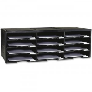 Storex 61432U01C 12-compartment Organizer