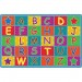 Flagship Carpets FE33422A Cheerful Alphabet Classroom Rug